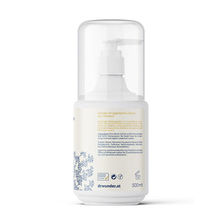 SiliCell Plus Gel Rückseite – Pumpflasche mit deutschem Beschriftungstext: Hautgel mit organischem Silicium plus Vitamin E