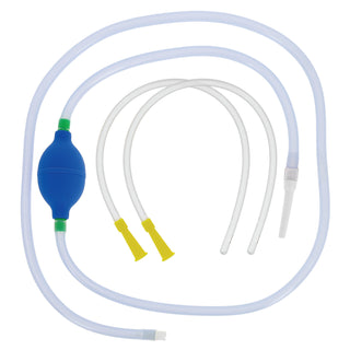 Dr. Wunder Klyso-Set komplett mit XL-Silikonschlauch, Pumpball, zwei Einlaufhilfen und Spitze